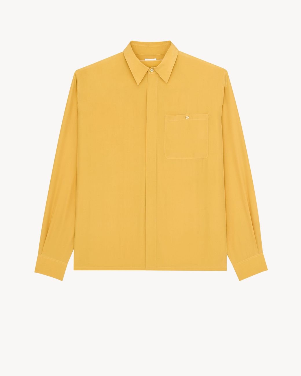 Saint Laurent Yellow Shirt for men