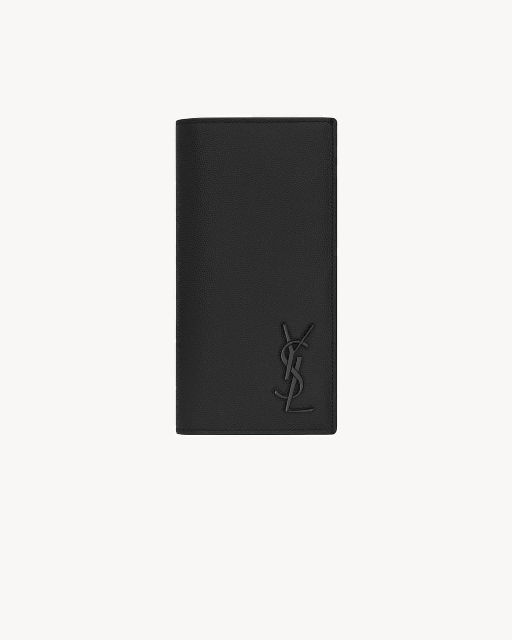 Saint Laurent White Cassandre Continental Wallet for men