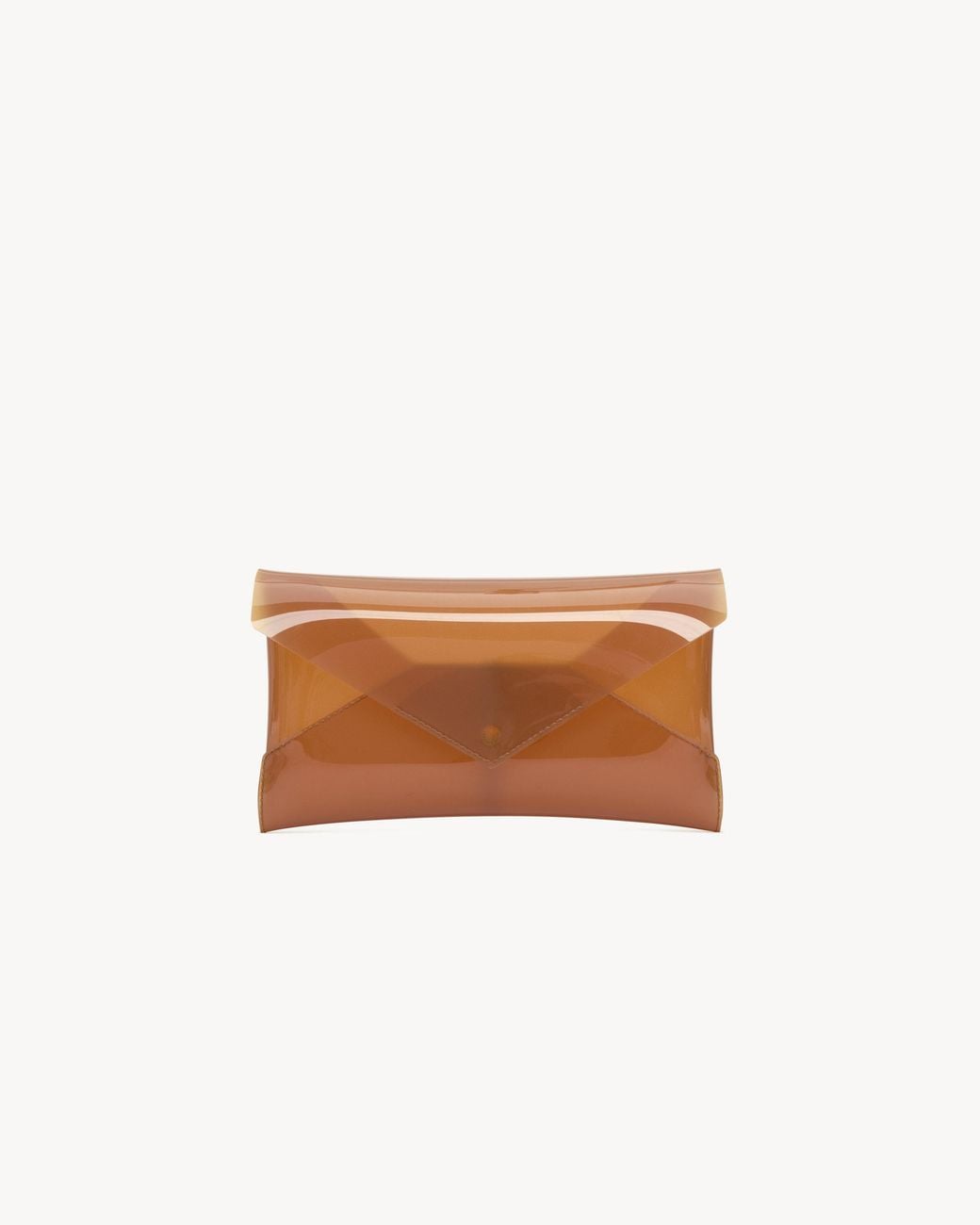 Saint Laurent White Letter Small Pouch for men
