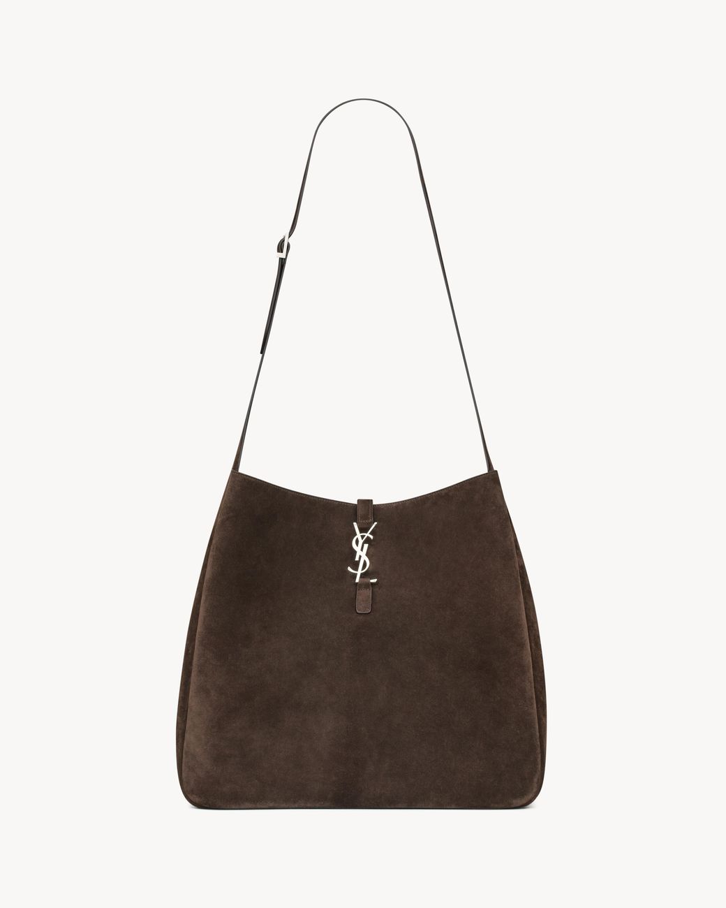 Saint Laurent Brown Le 5 À 7 Maxi Hobo for men