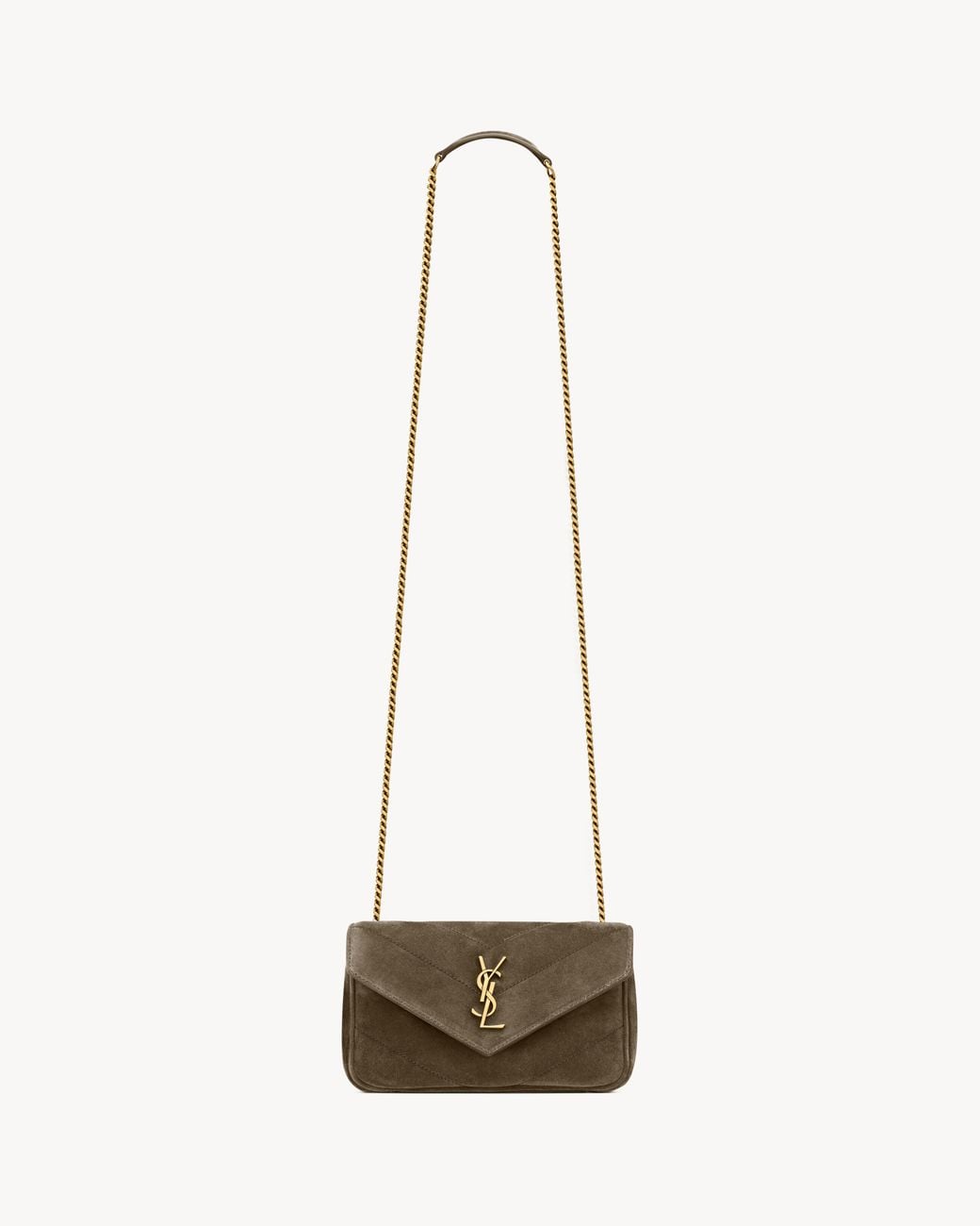 Saint Laurent Natural Loulou Mini