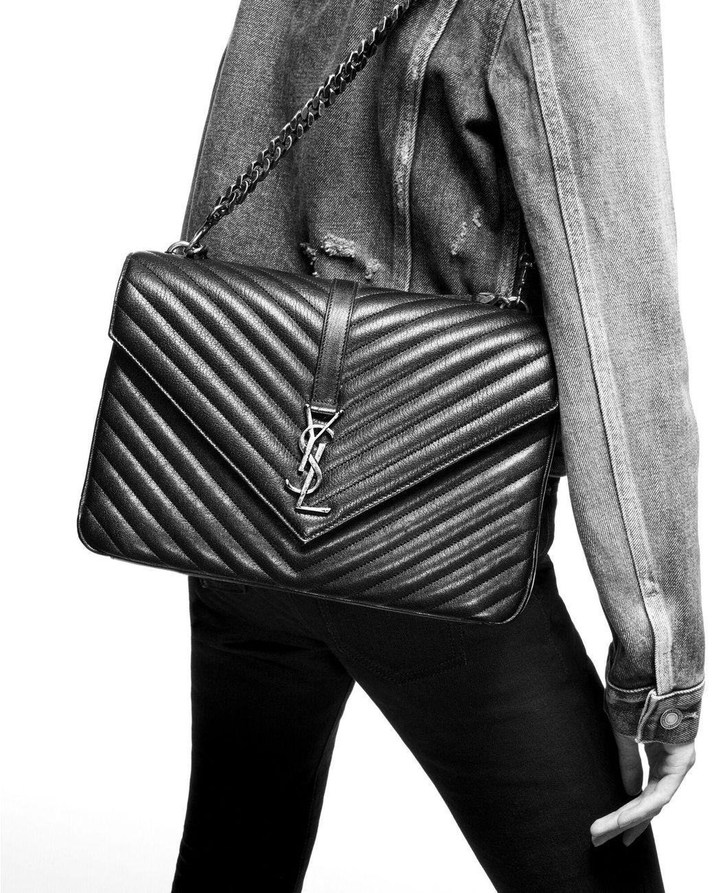 large ysl purse