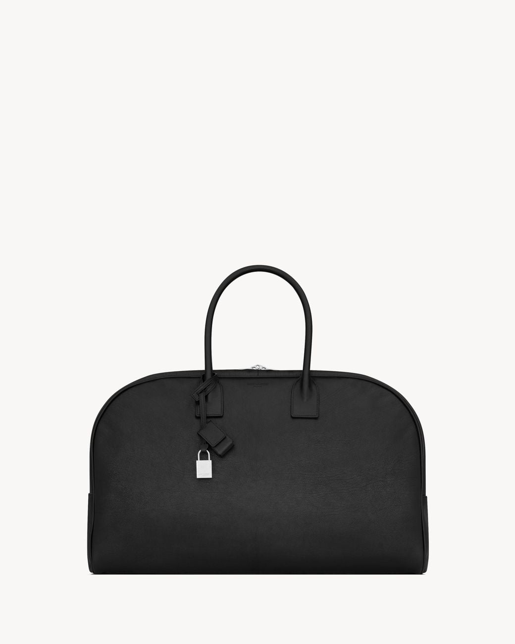 Saint Laurent Black Large Bowling Duffle Bag for men