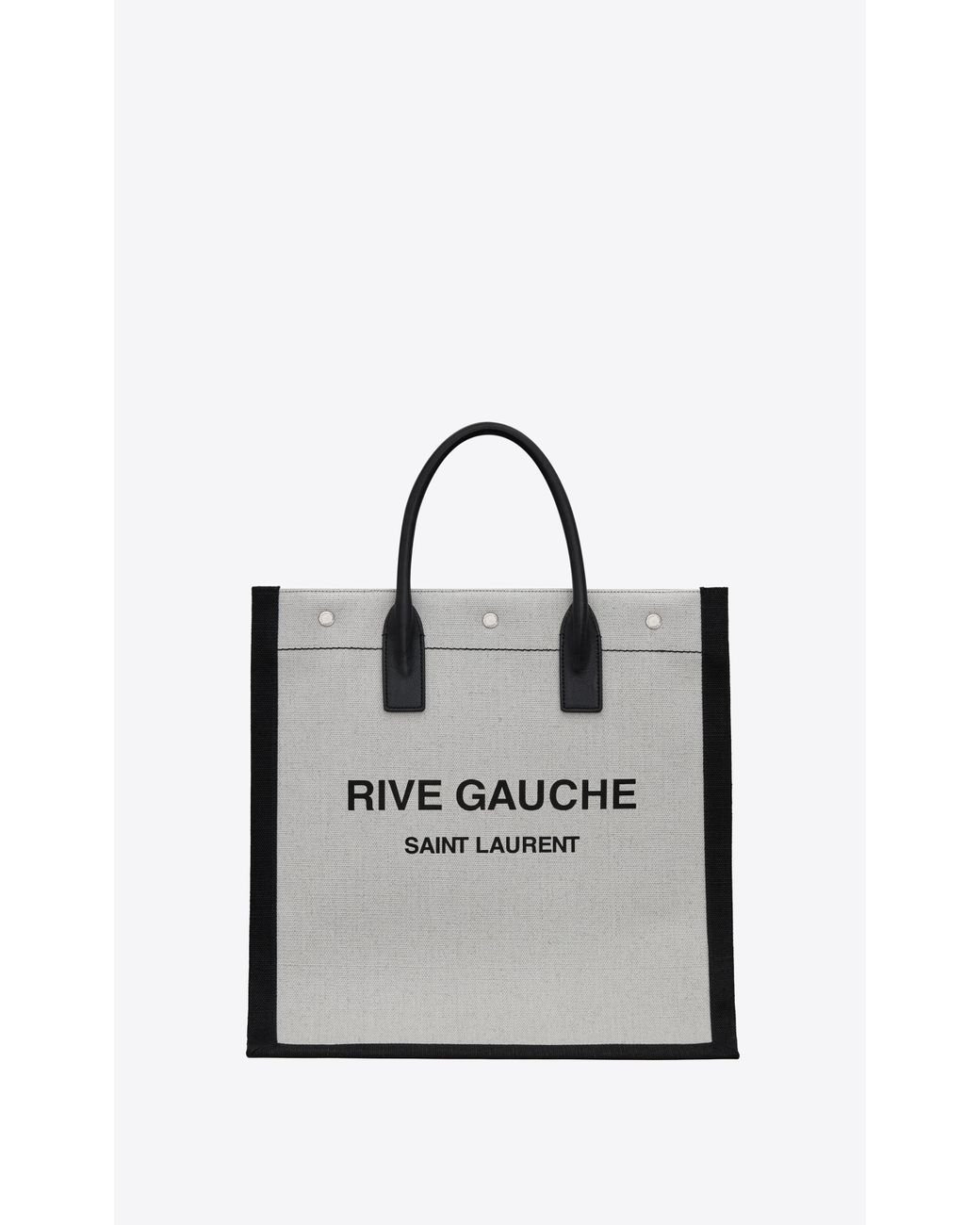 rive gauche canvas tote