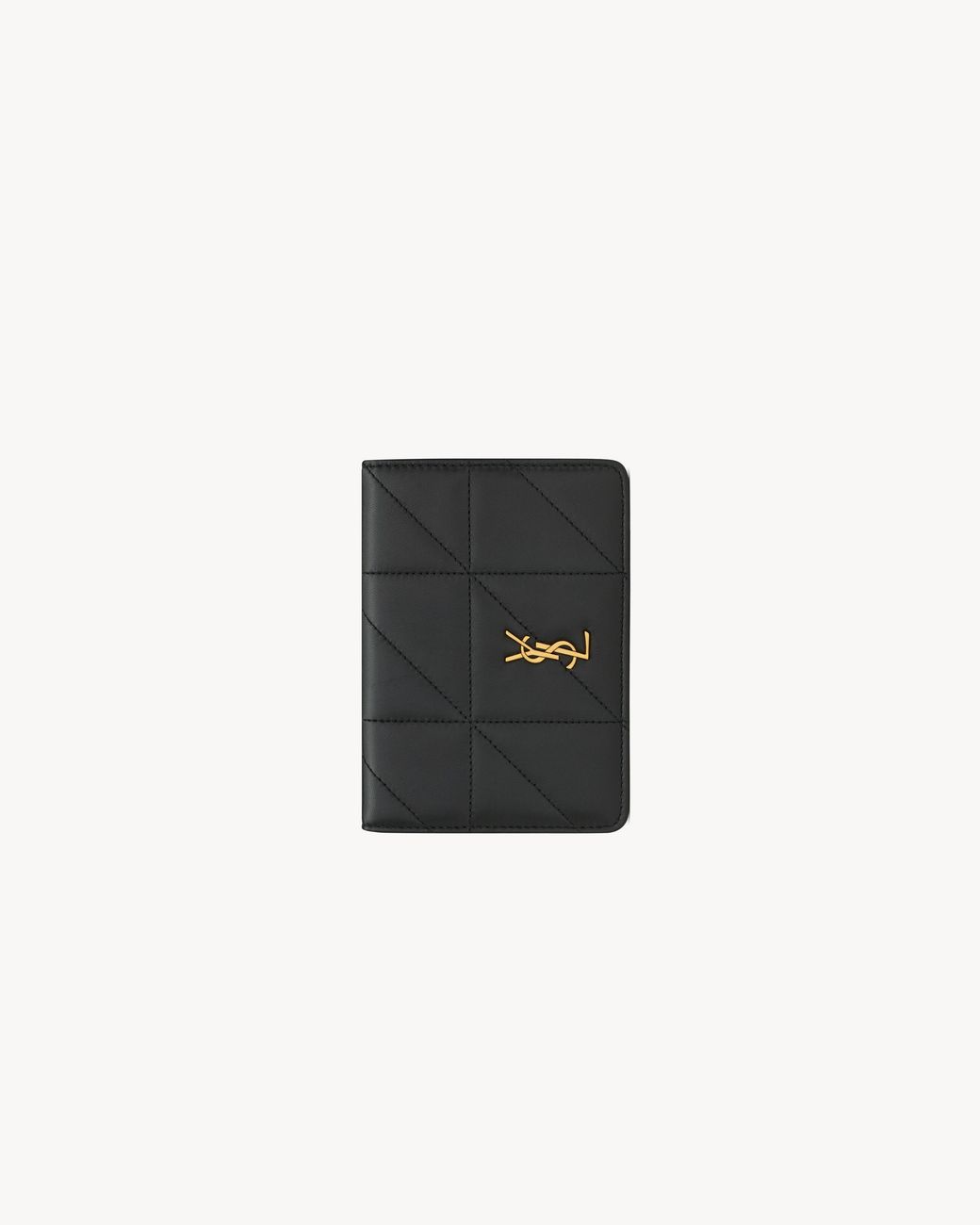 Saint Laurent Black Jamie Passport Case