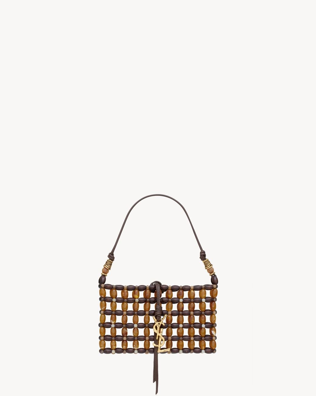 Saint Laurent Natural Mini Evening Bag