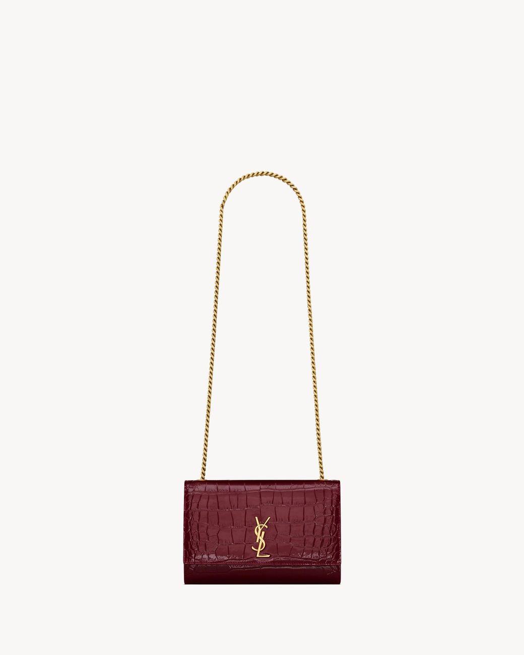 Saint Laurent White New Kate Small