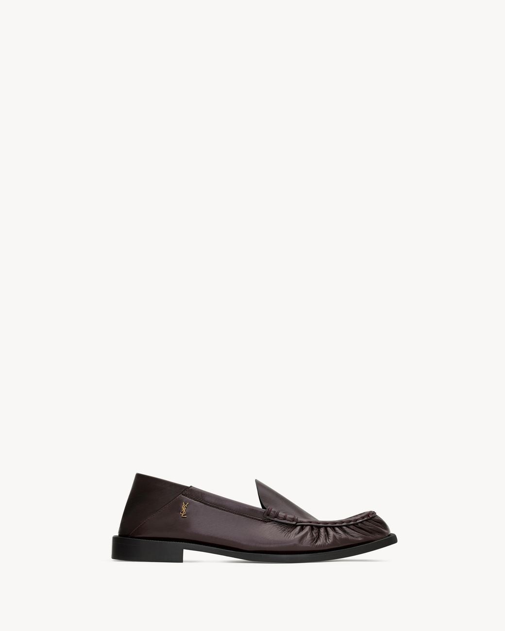 Saint Laurent White Theobald Foldable Loafers for men