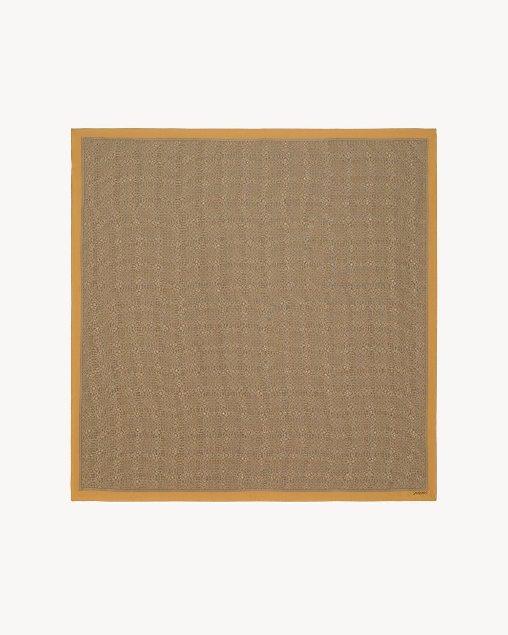 Saint Laurent Natural Square Scarf for men