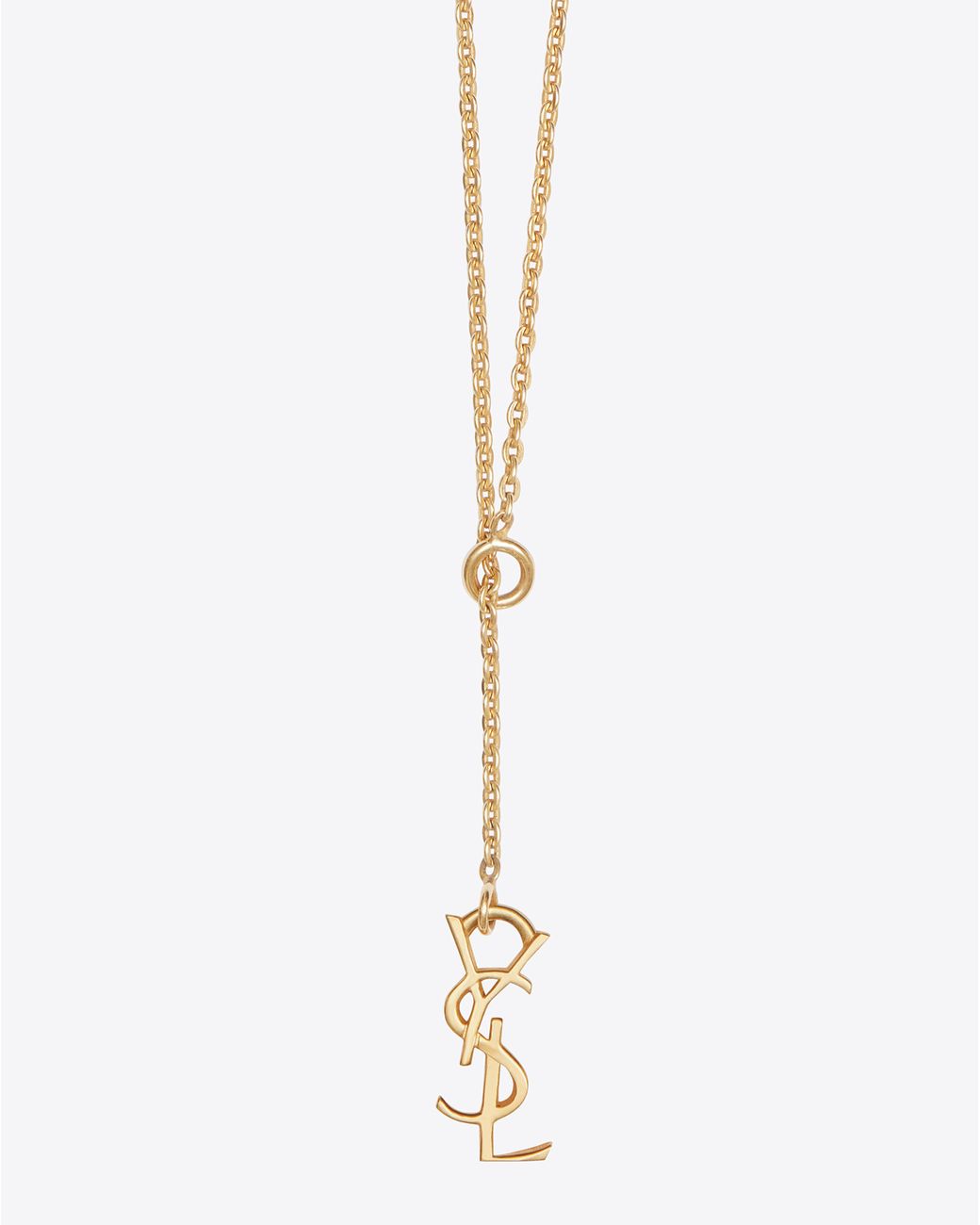 Ysl sale necklace gold