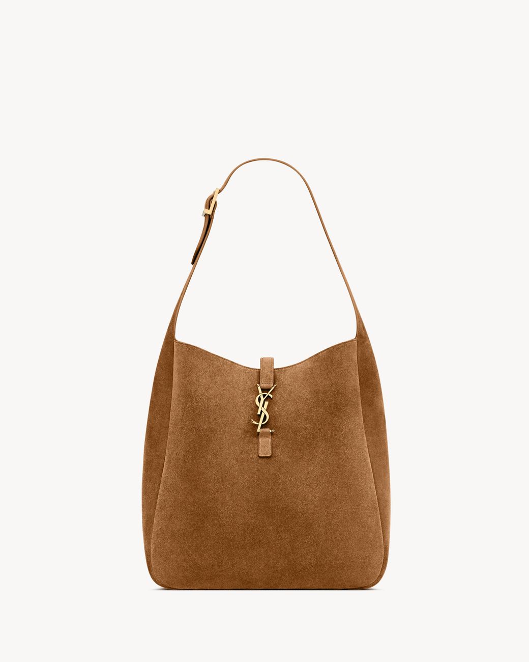 Saint Laurent Brown Le 5 À 7 Supple Large