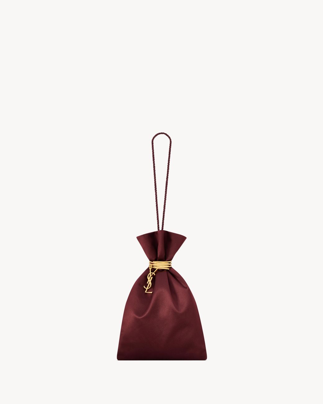 送料込/送関込■Saint Laurent■イブニングミニサテンポーチ Saint Laurent イブニングポーチ（サテン） レッド レッド | Lyst