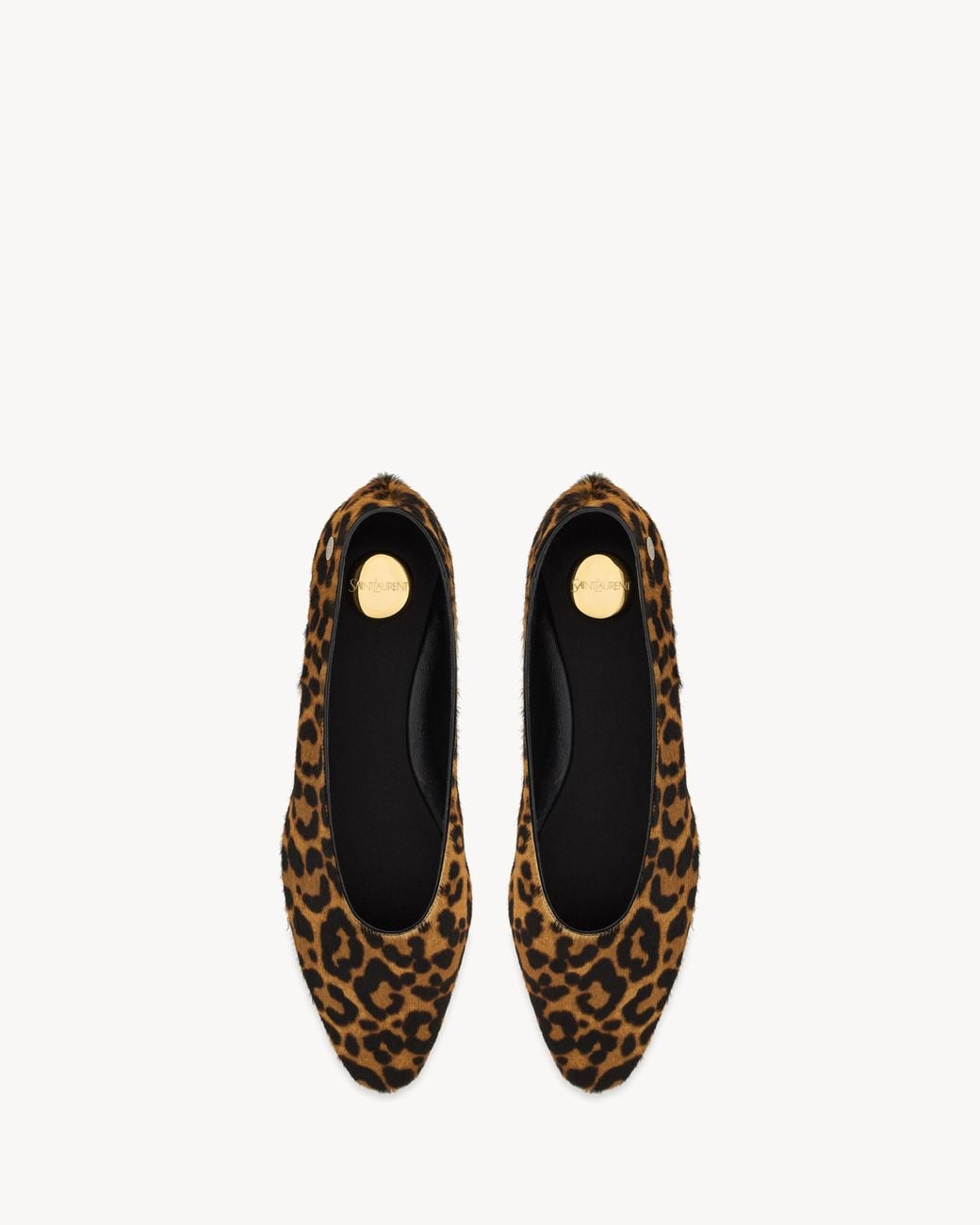 Saint Laurent Black Sao Ballerinas