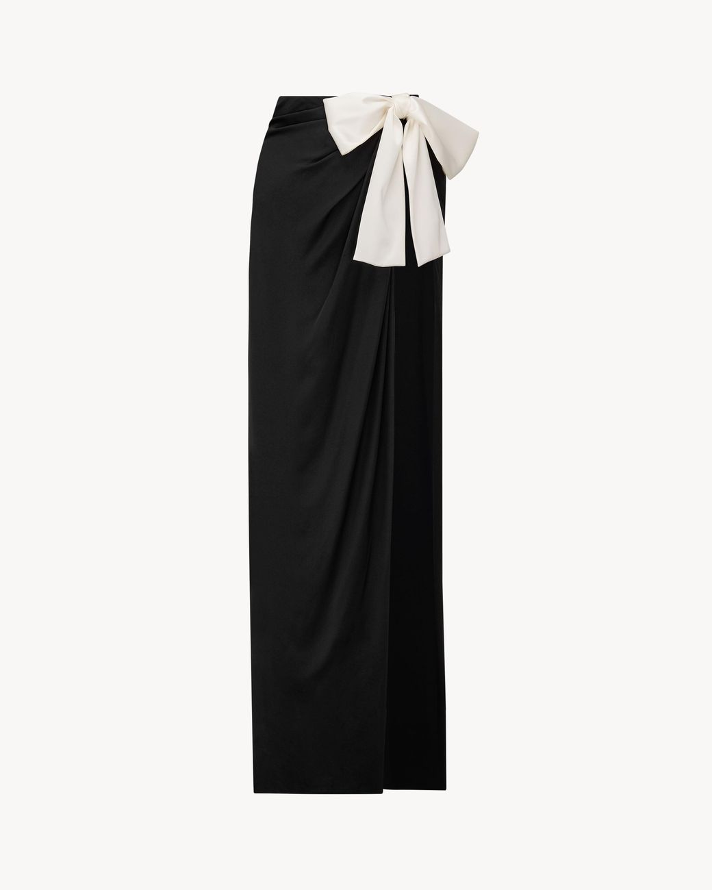 Saint Laurent Black Tied Skirt