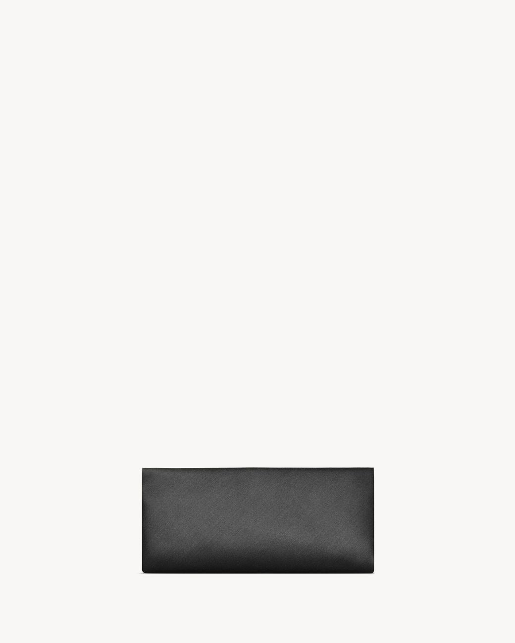 Saint Laurent White Evening Soft Clutch
