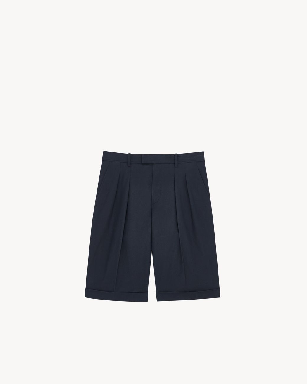 Saint Laurent Blue Bermuda Shorts