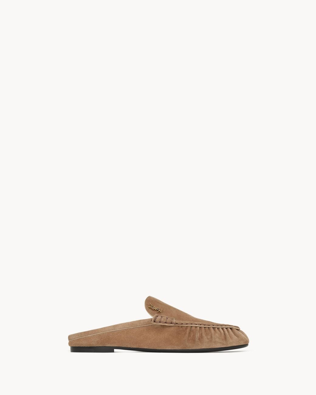 Saint Laurent Natural Le Loafer Mules