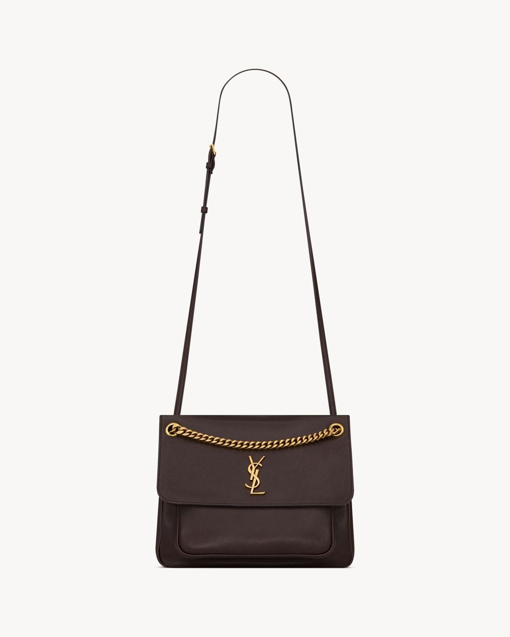 Saint Laurent White Soft Niki Medium