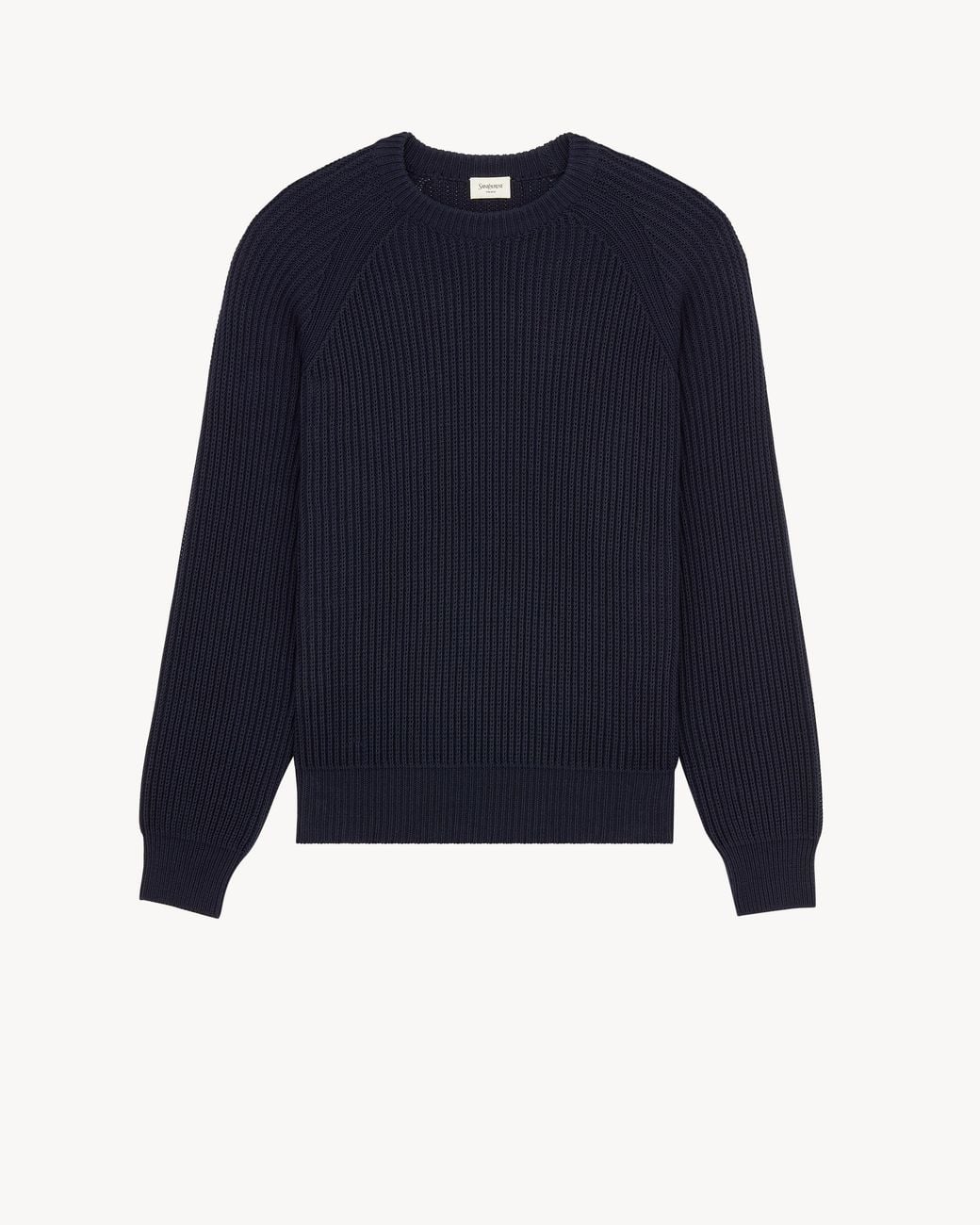 Pullover Girocollo di Saint Laurent in Blue da Uomo