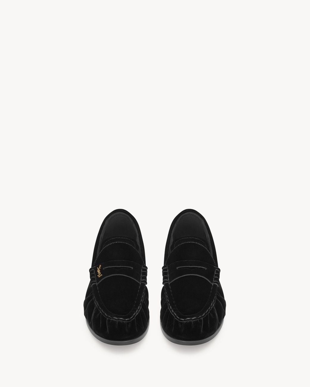 Saint Laurent Black Le Loafer Supple for men