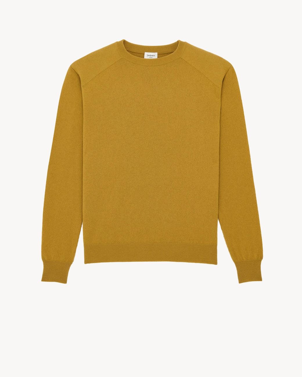 Saint Laurent Yellow Crewneck Sweater