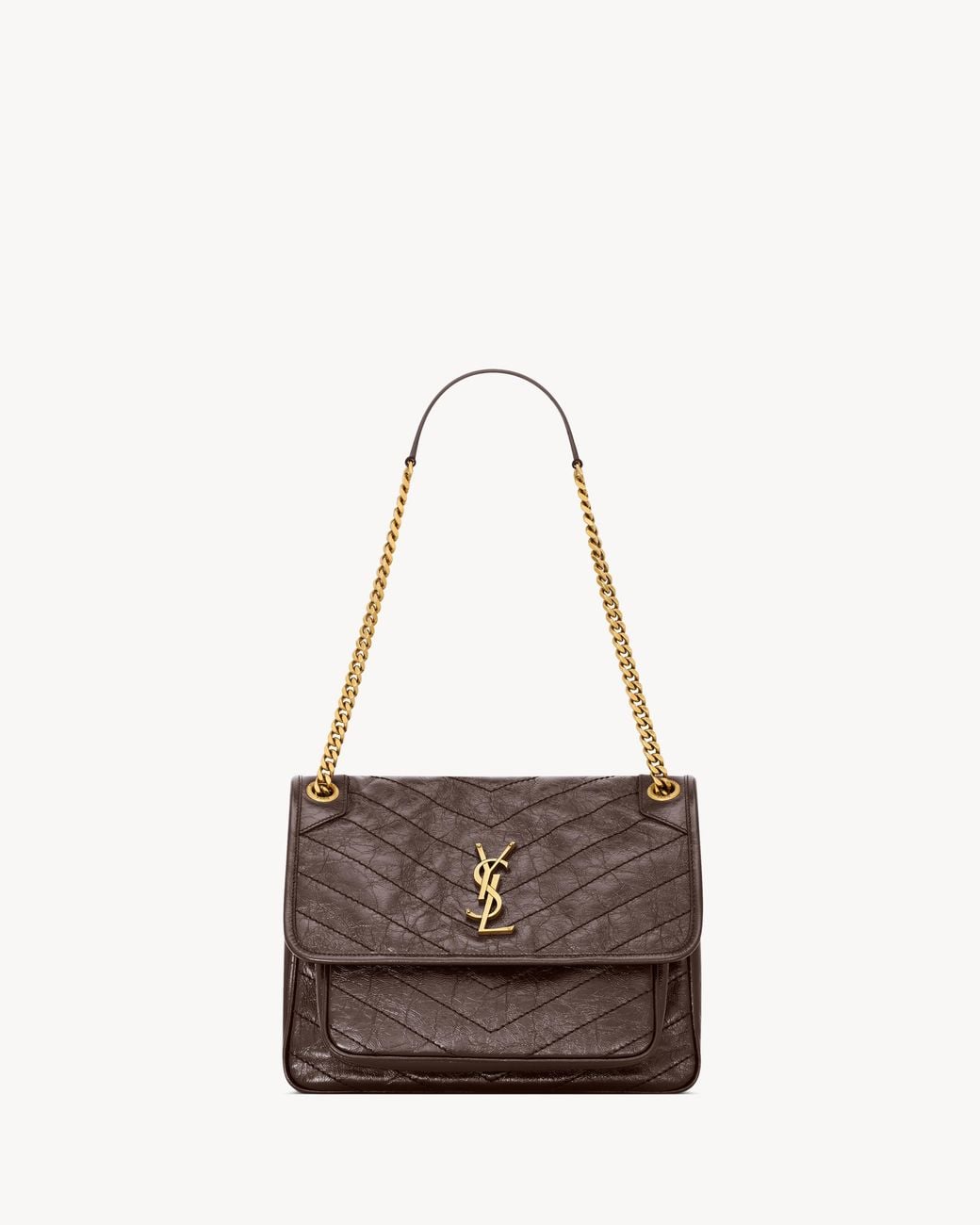 Saint Laurent Brown Niki Medium