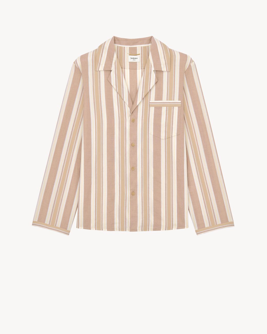Saint Laurent Natural Pajama Top