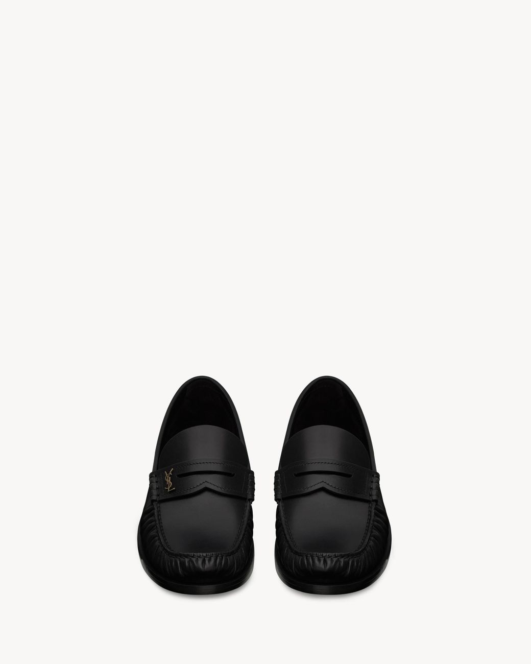 Saint Laurent Black Laurent Loafers for men