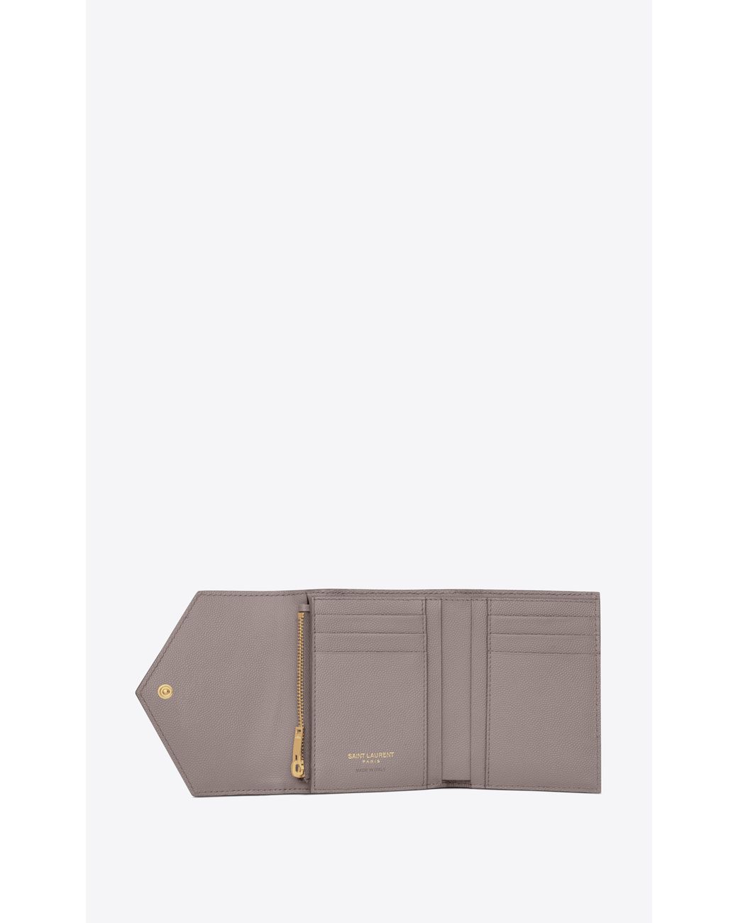 Monogram compact tri fold in grain deals de poudre embossed leather