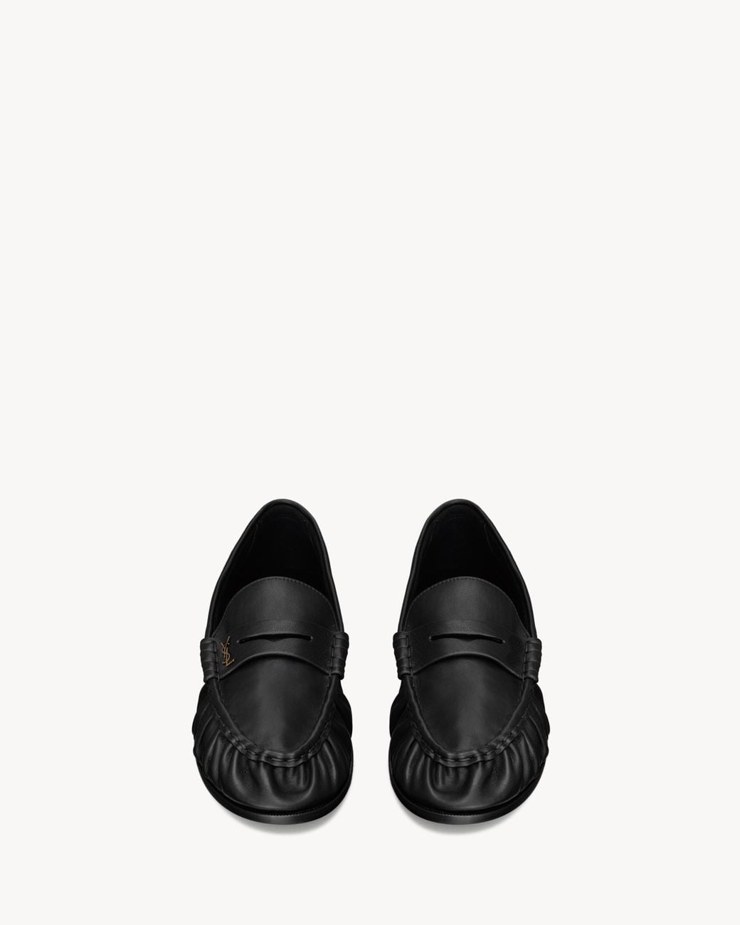 Saint Laurent Black Le Loafer Supple for men