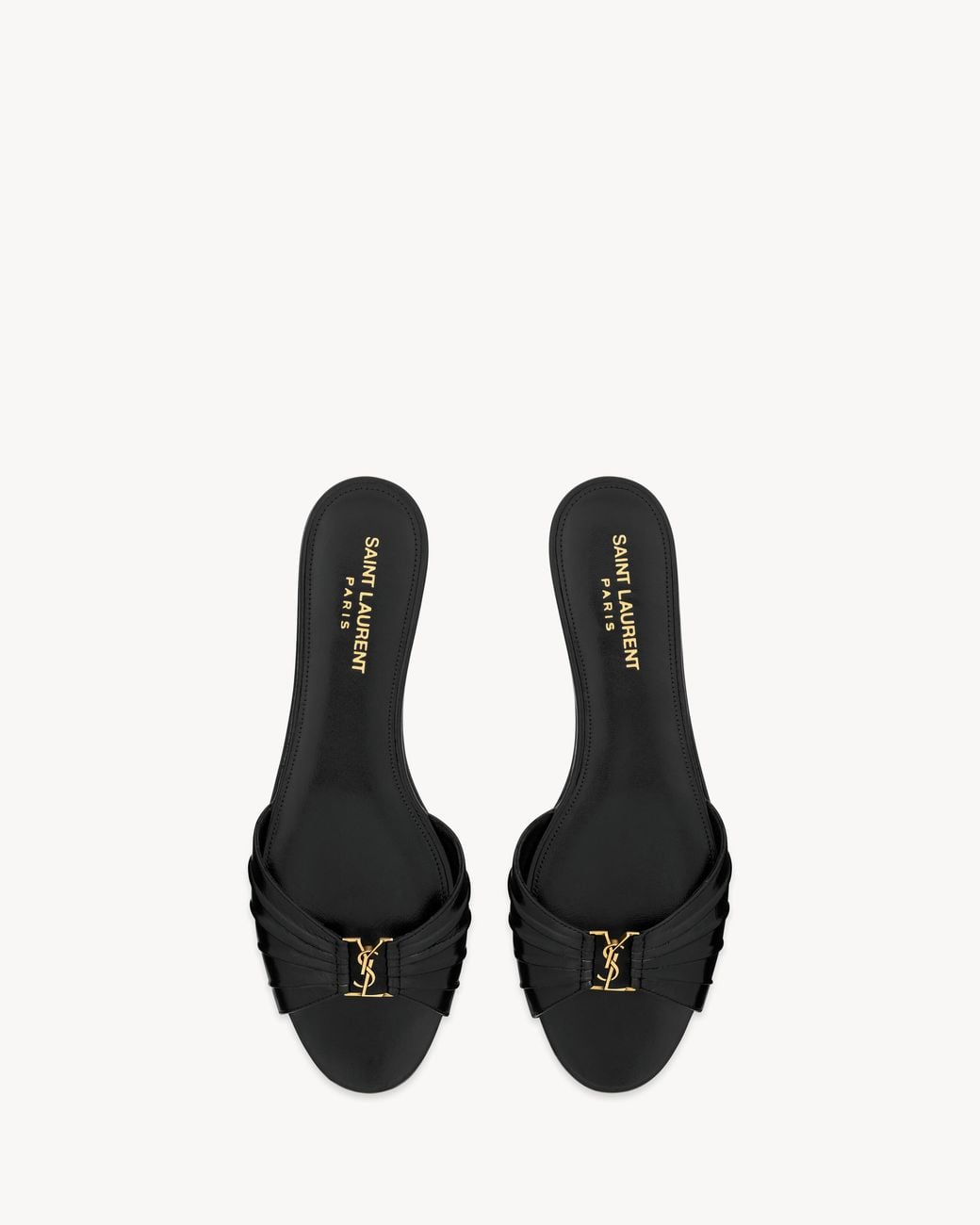 Saint Laurent Black Babylone Sandals
