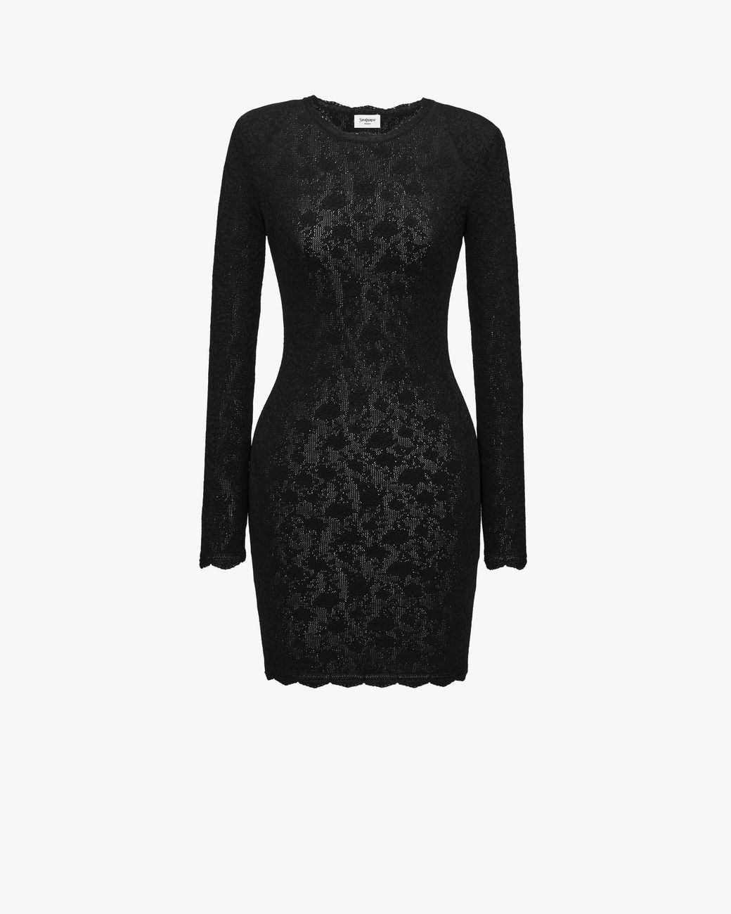 Saint Laurent Black Mini Dress