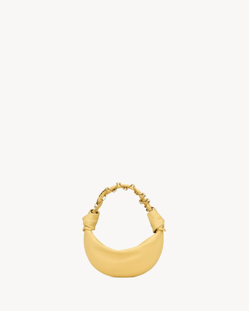 Saint Laurent Metallic Amalia Mini Hobo