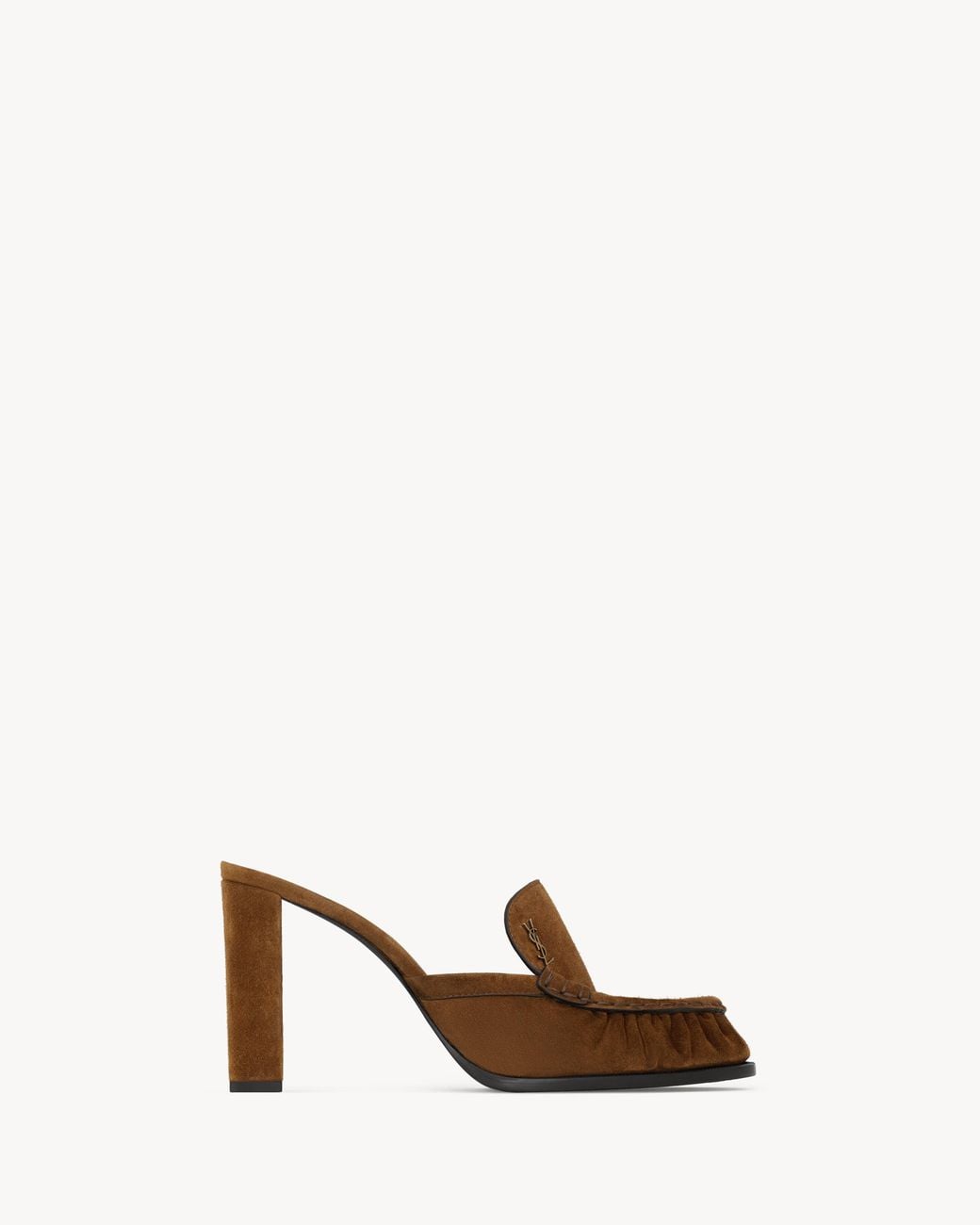 Saint Laurent Natural Le Loafer Mules