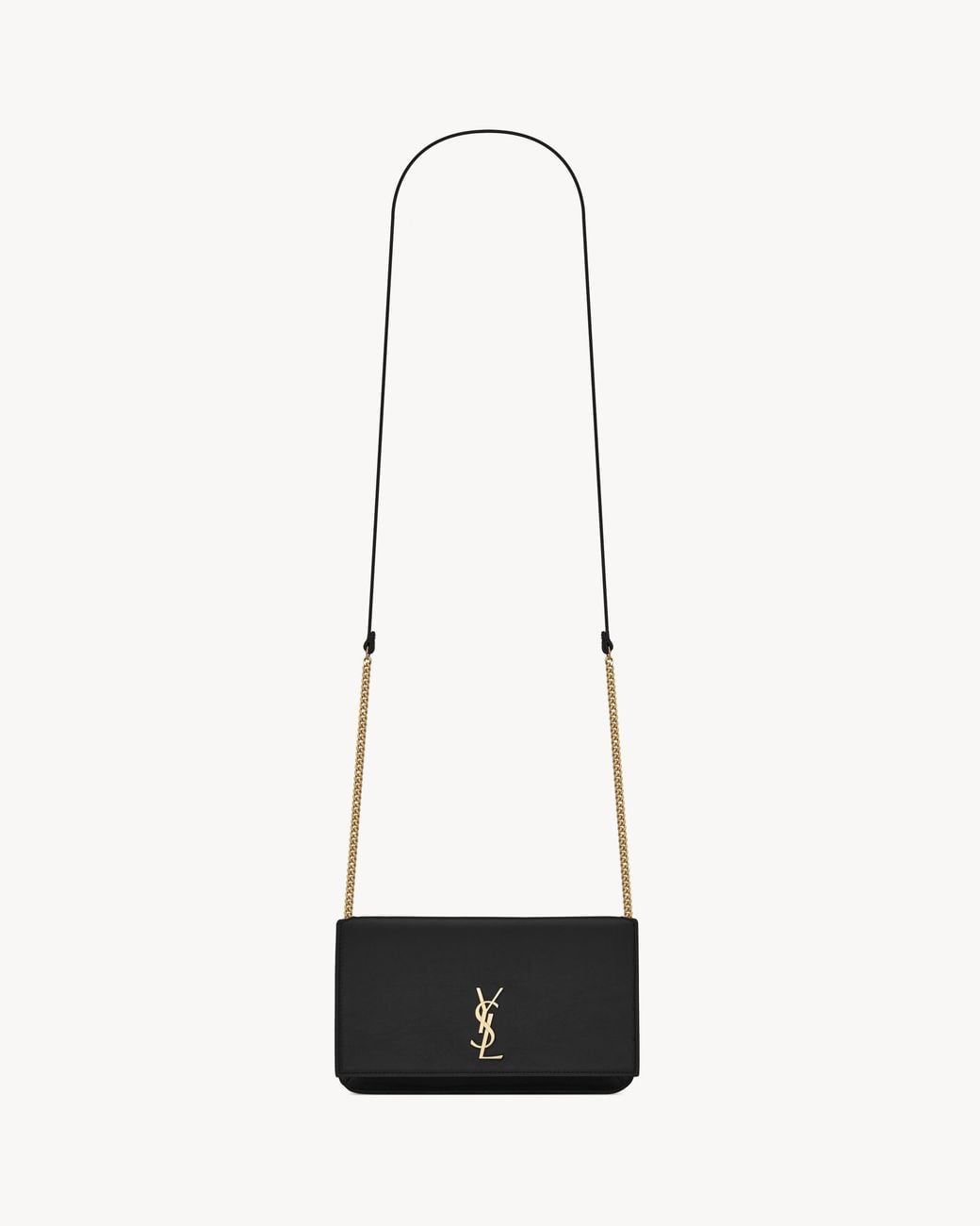 Saint Laurent White Smartphone Case Holder Cassandre