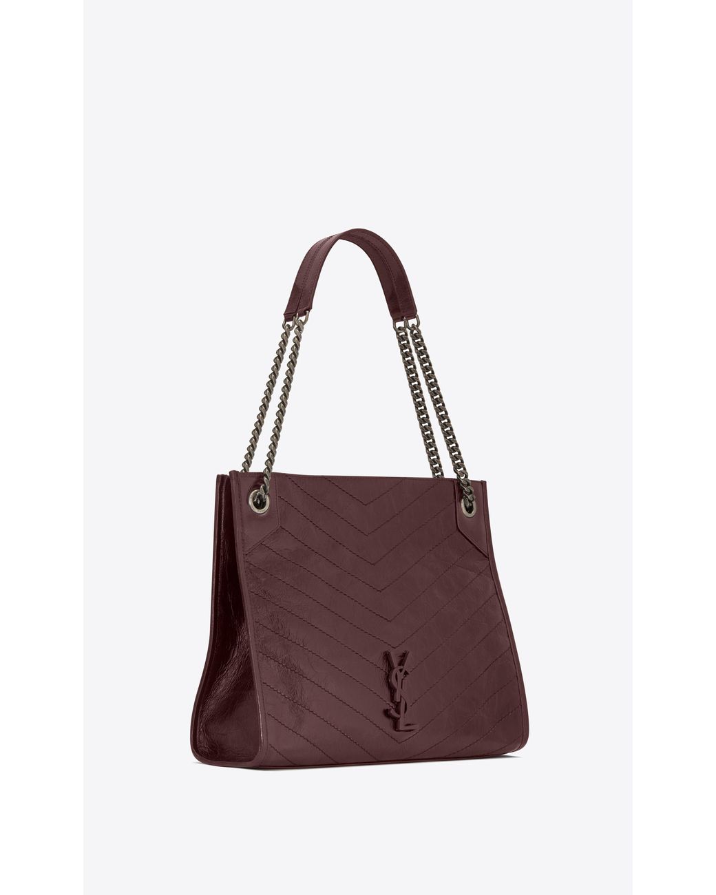 Niki large shopping bag in crinkled vintage leather best sale