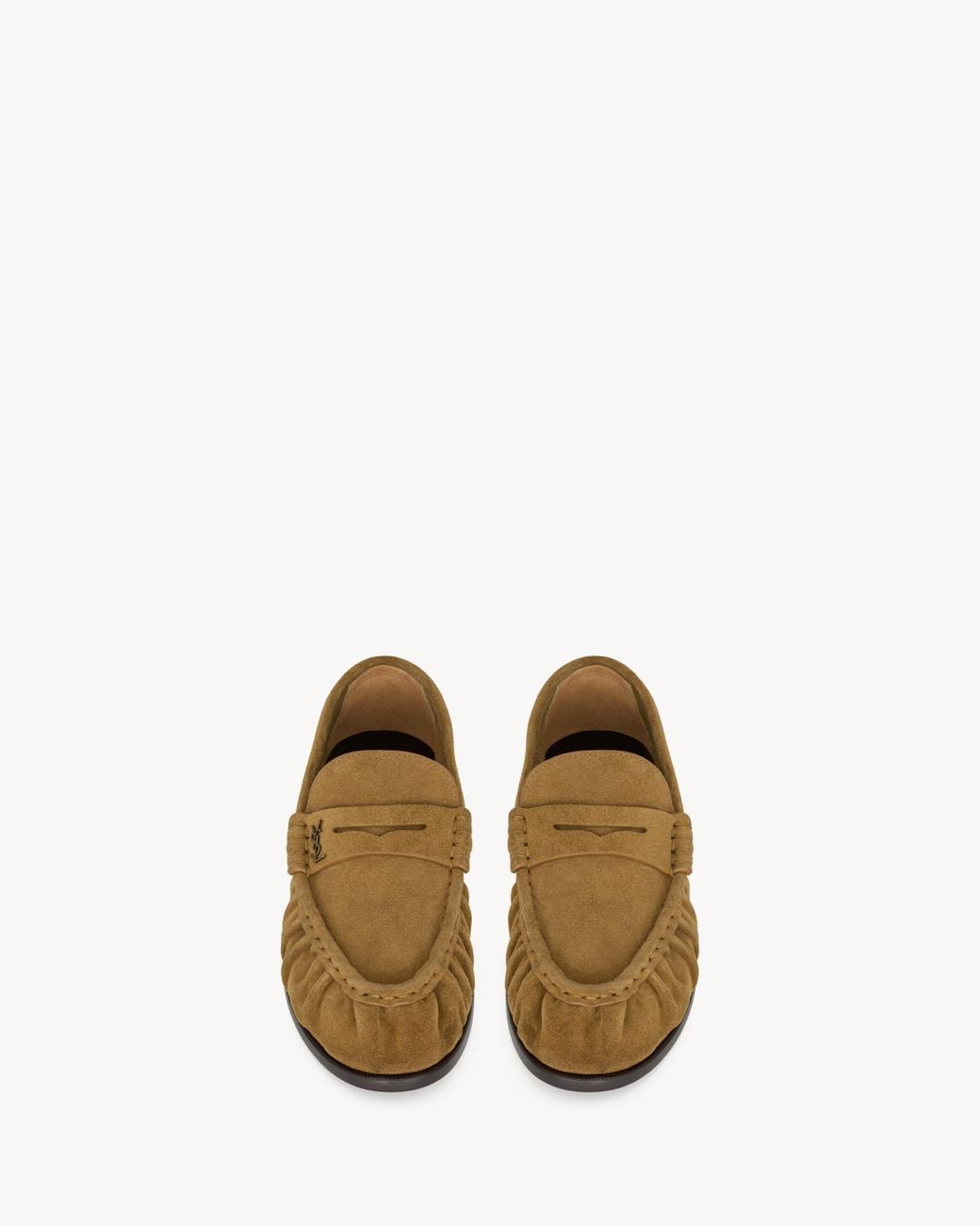 Saint Laurent Brown Le Loafer Moccasins