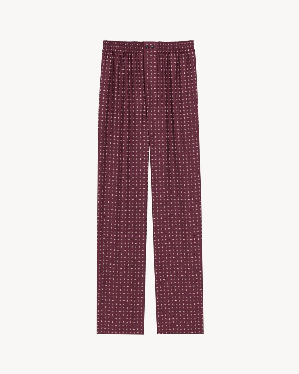 Saint Laurent Purple Pajama Pants