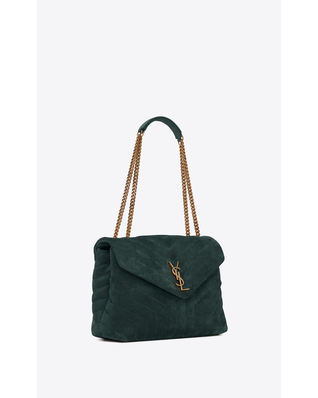 Saint Laurent Loulou Medium Chain Bag In