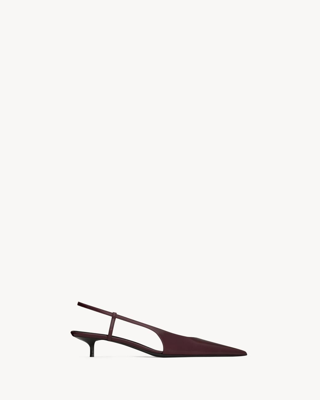 Saint Laurent Natural Secret Slingback Pumps