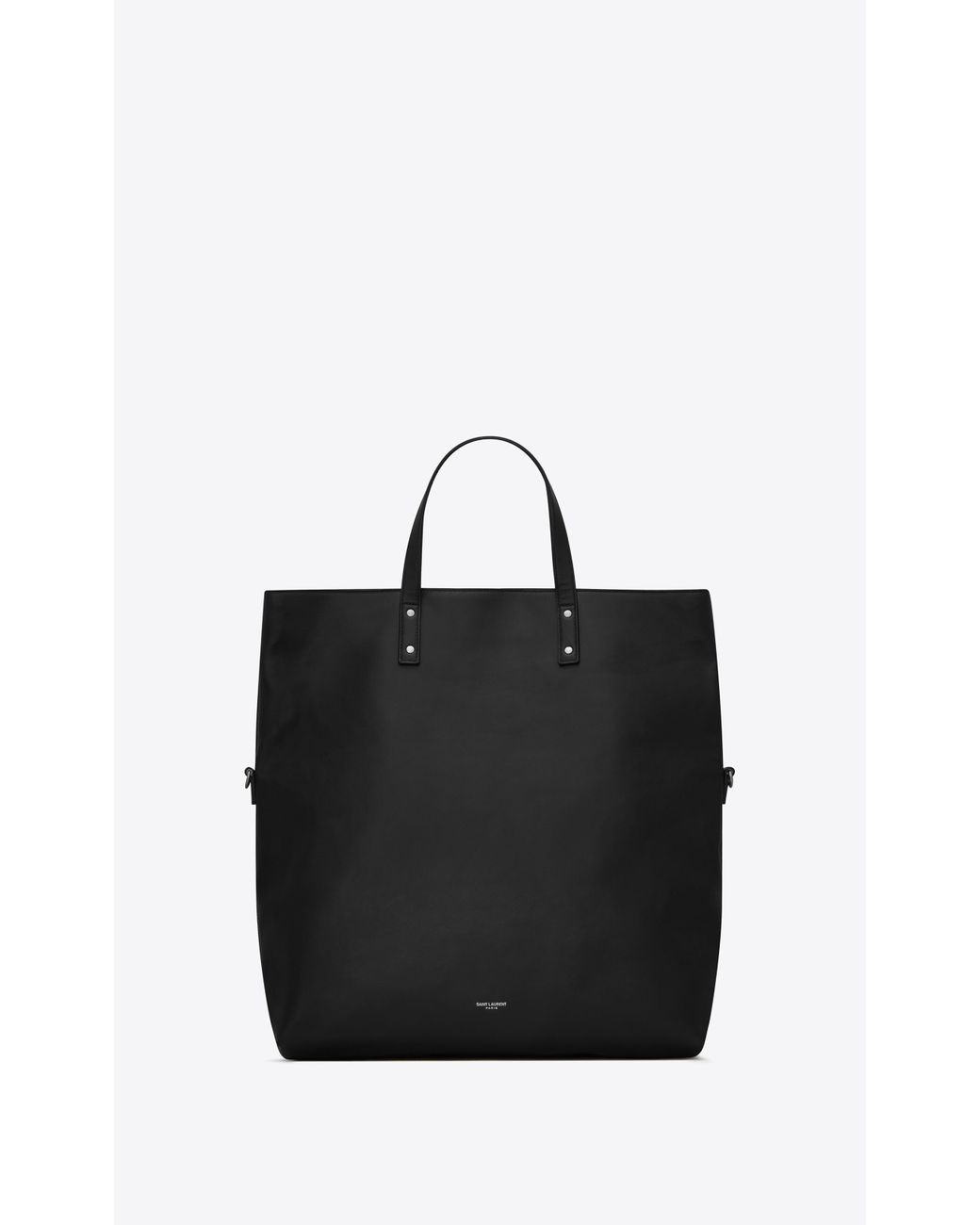 ETHAN shopping bag pliable en cuir grainé Cuir Saint Laurent pour homme en  coloris Noir - Lyst