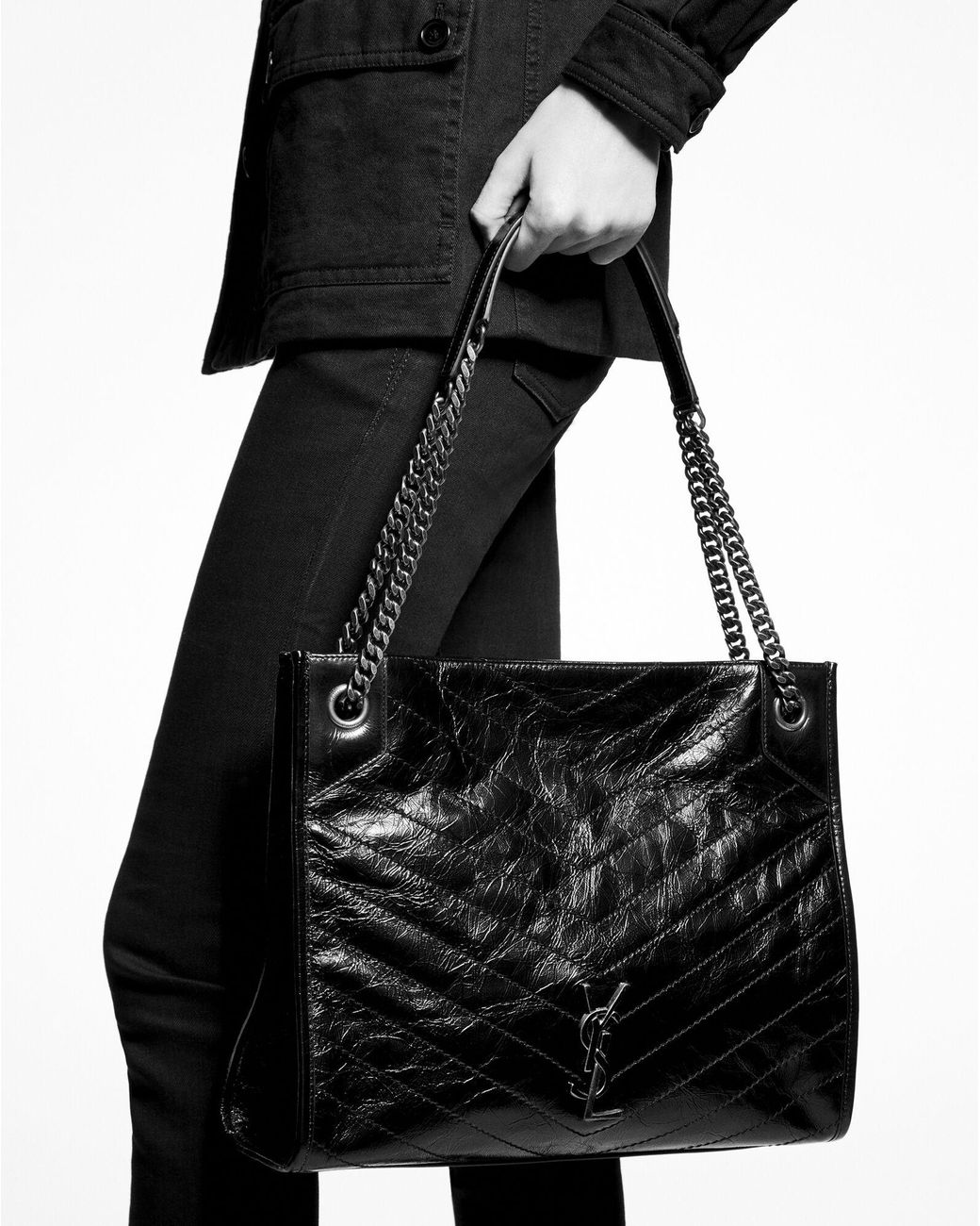 Ysl niki large shopping bag store