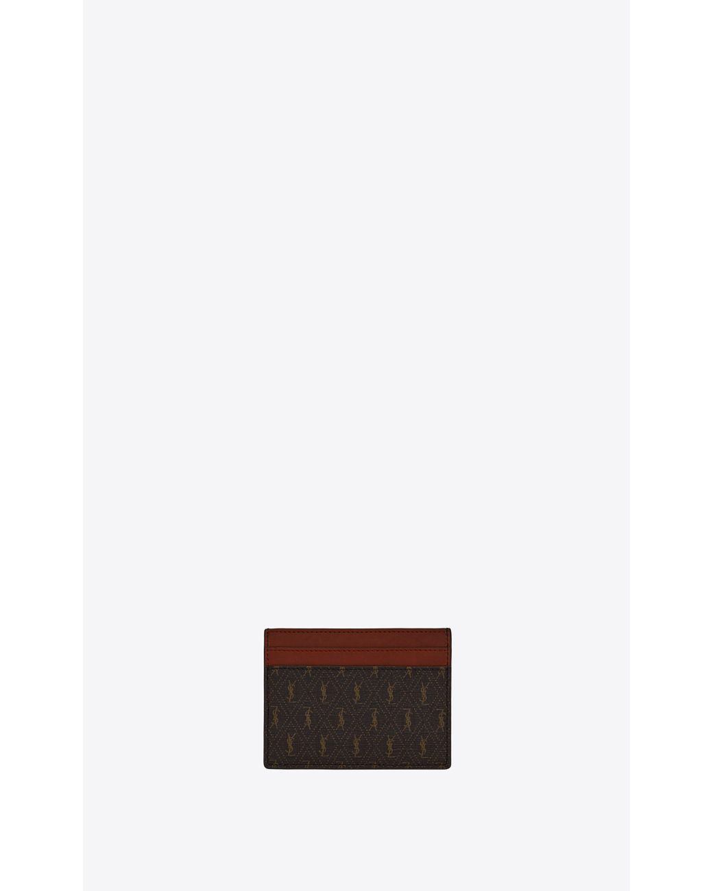 Le Monogramme Card Holder In Monogram Canvas And Smooth Leather