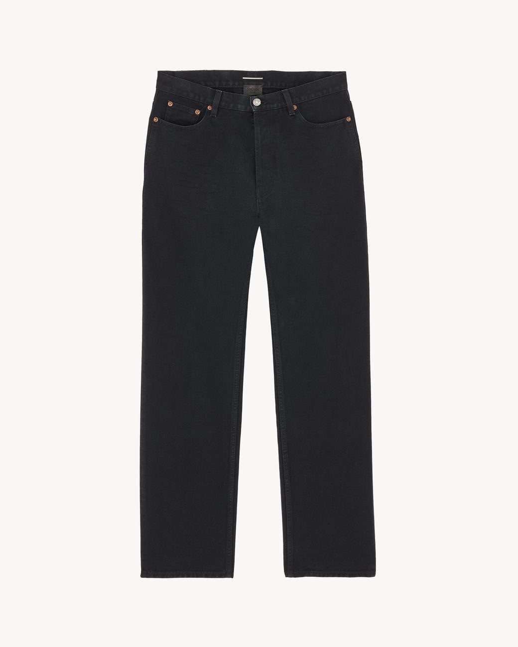Saint Laurent Blue Tapered High-Rise Jeans for men