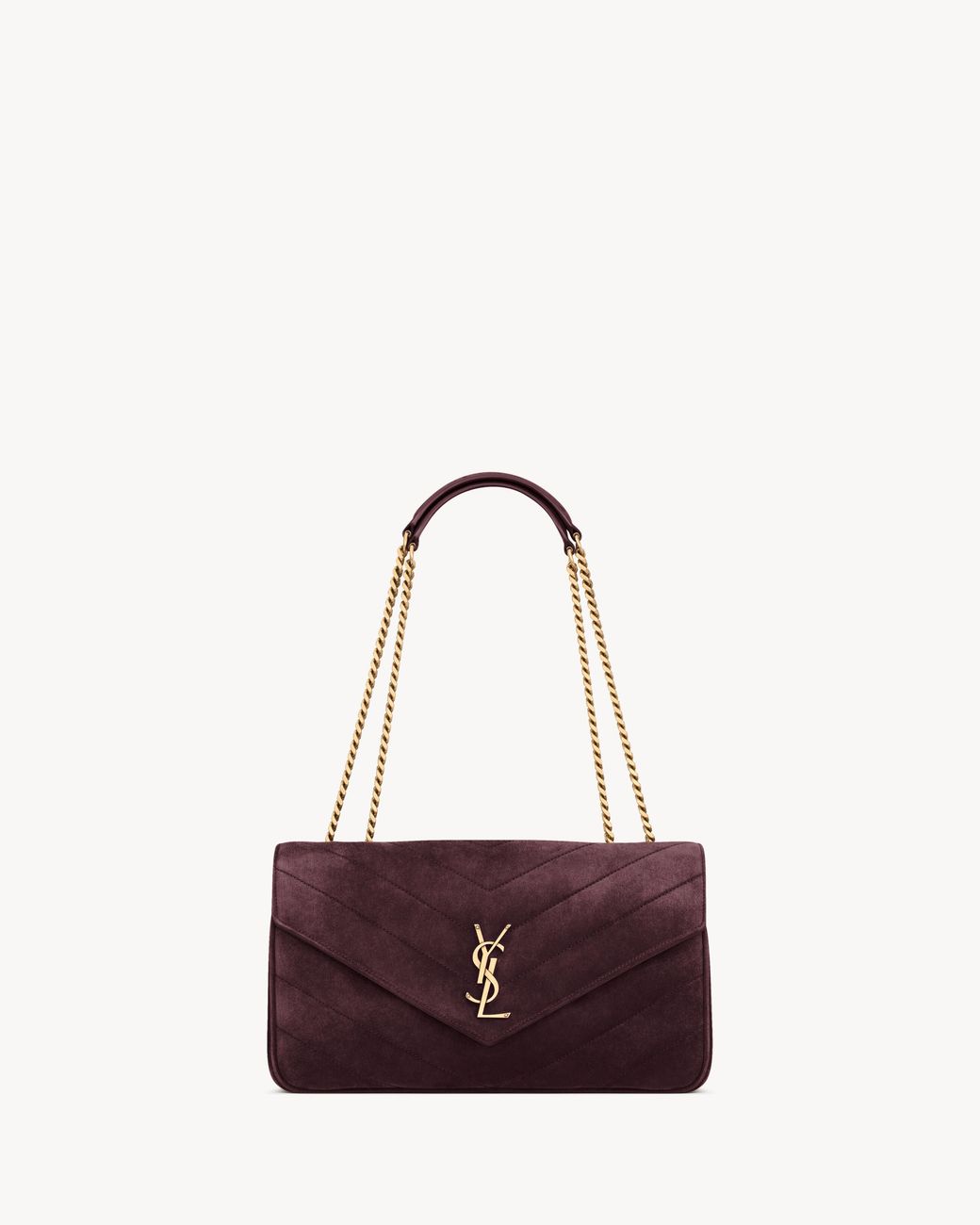 Saint Laurent Purple Loulou Medium
