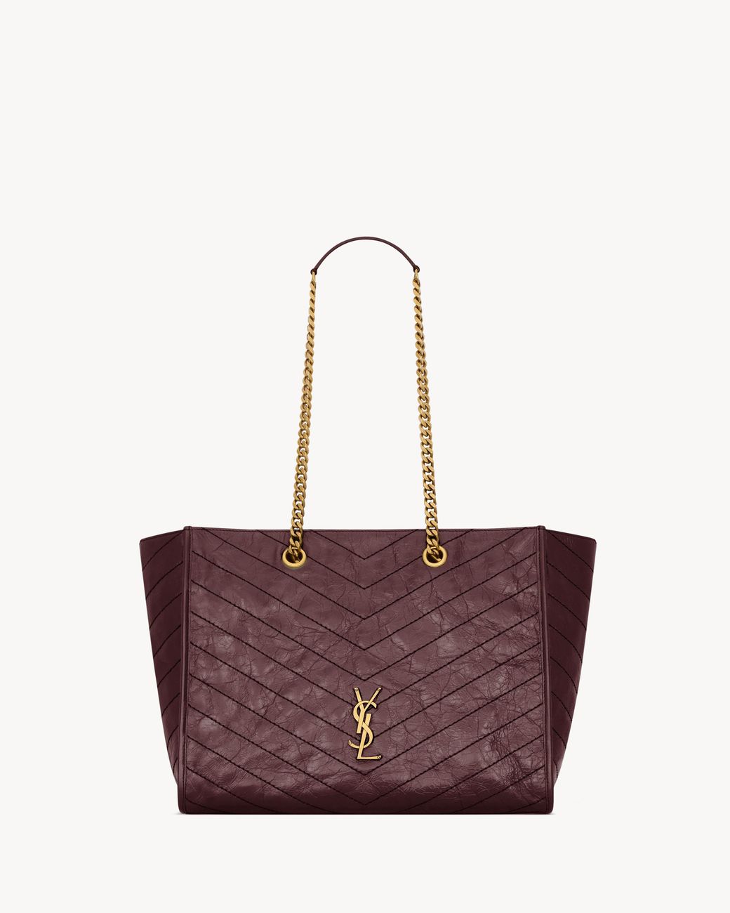 Saint Laurent Purple Niki Shopping