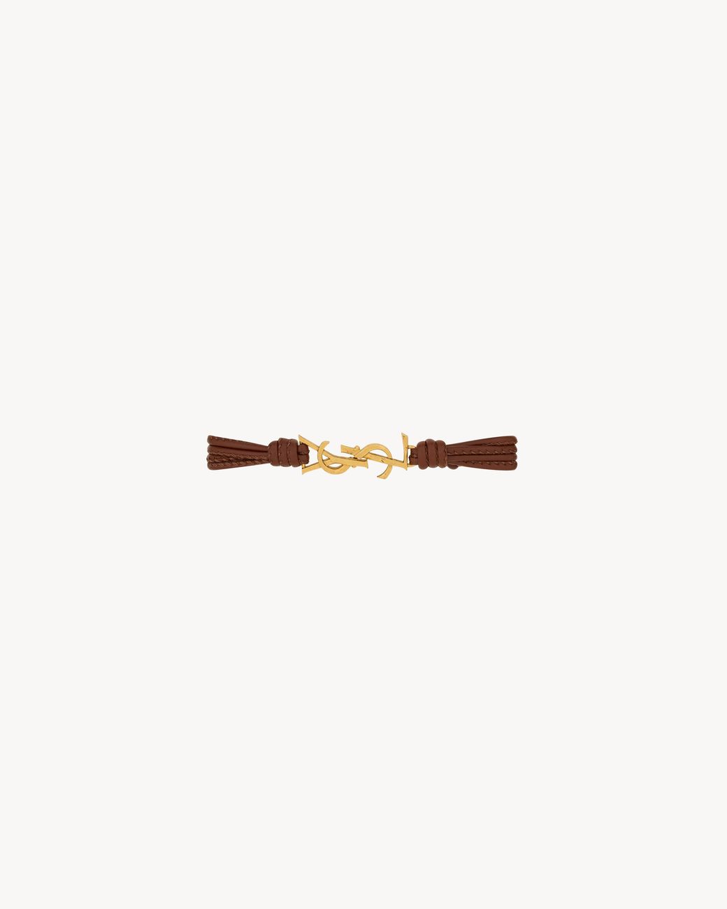 Bracciale Multigiro Cassandre di Saint Laurent in White