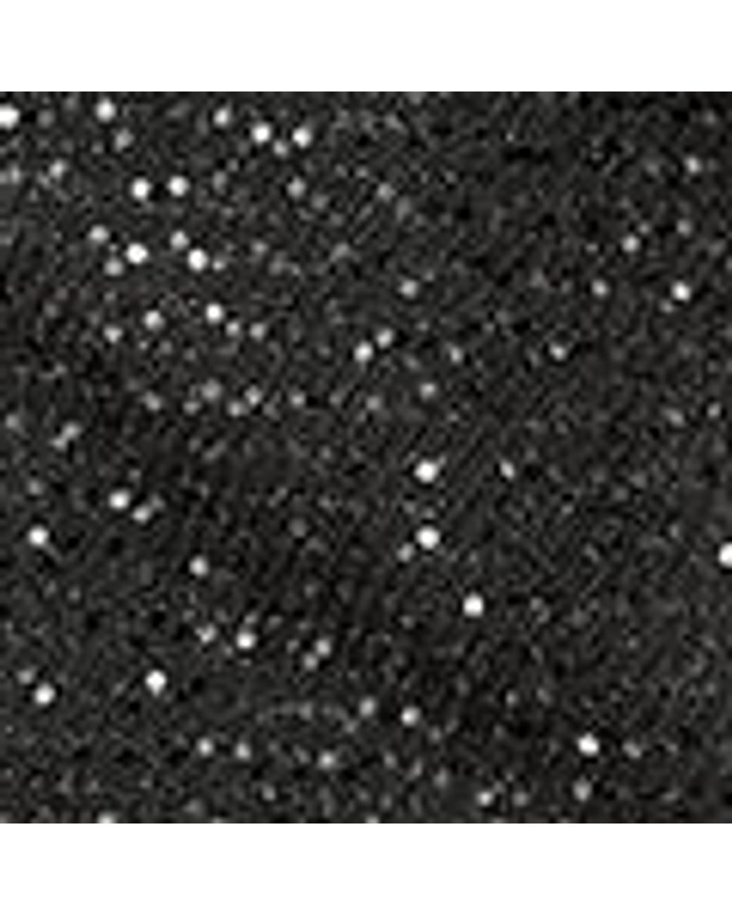 Yumi' Black Boucle Sequin Mini Skirt