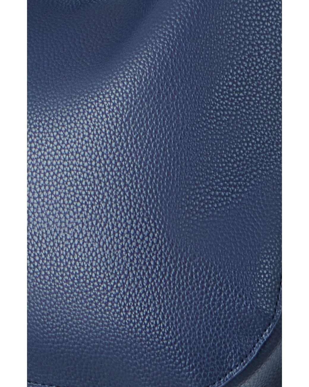 Yumi' Blue Shoulder Bag With Detachable Inside Purse