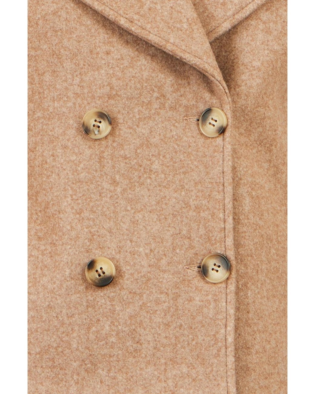 Yumi' Natural Boxy Cropped Jacket